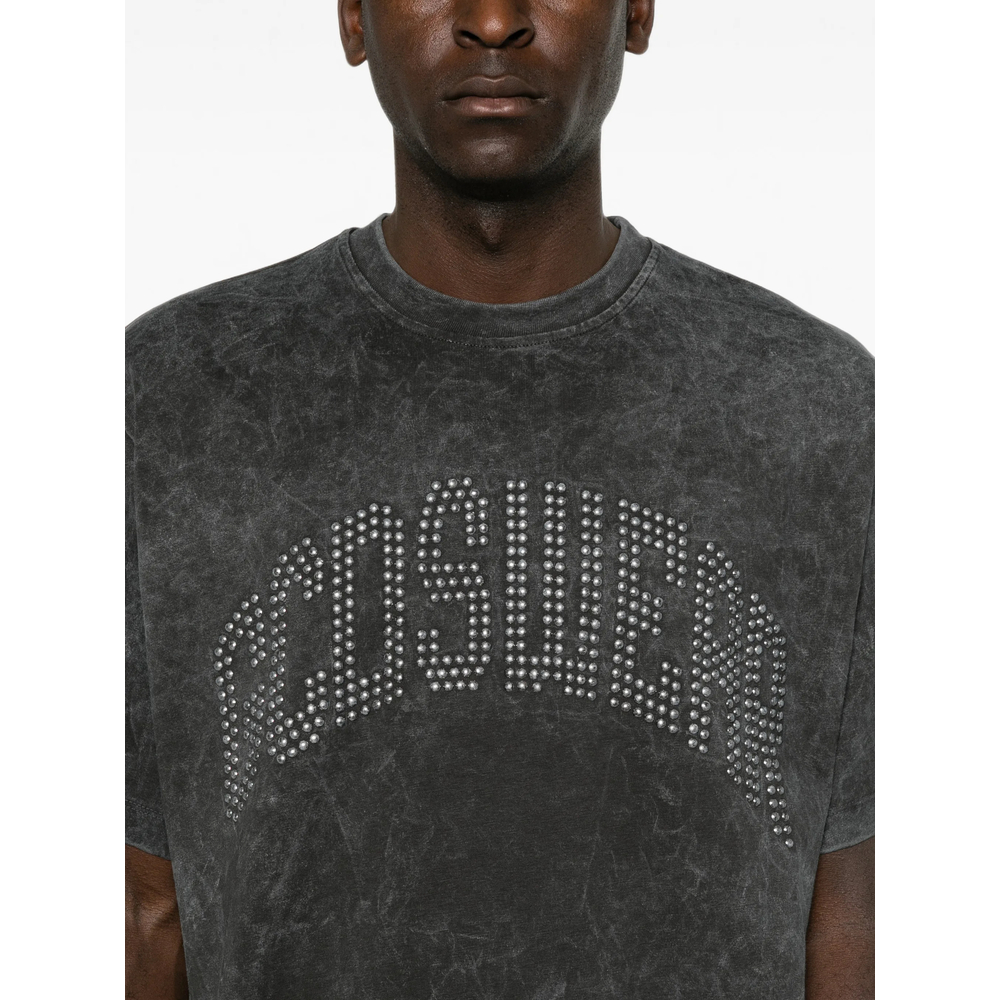 Logo-Studded Washed T-Shirt
