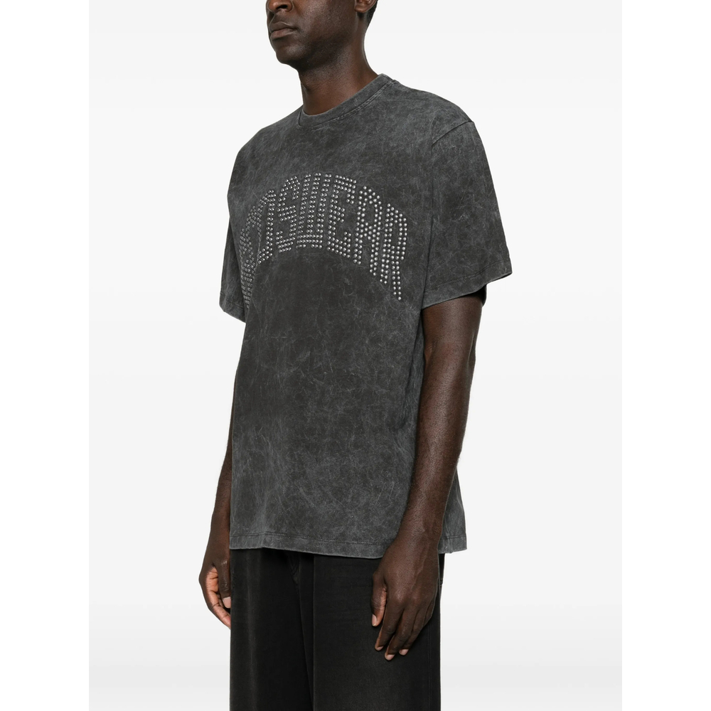 Logo-Studded Washed T-Shirt