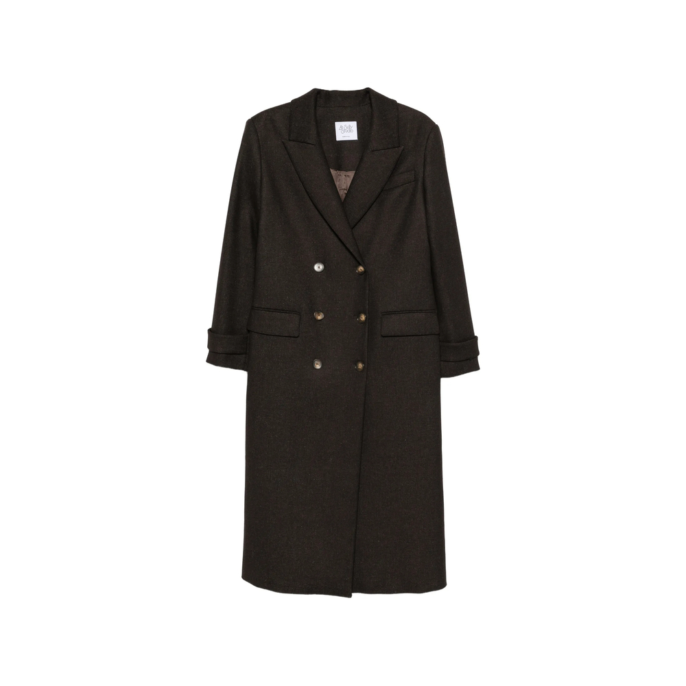 Le Sully Studio Double-breasted Peak-lapel Coat