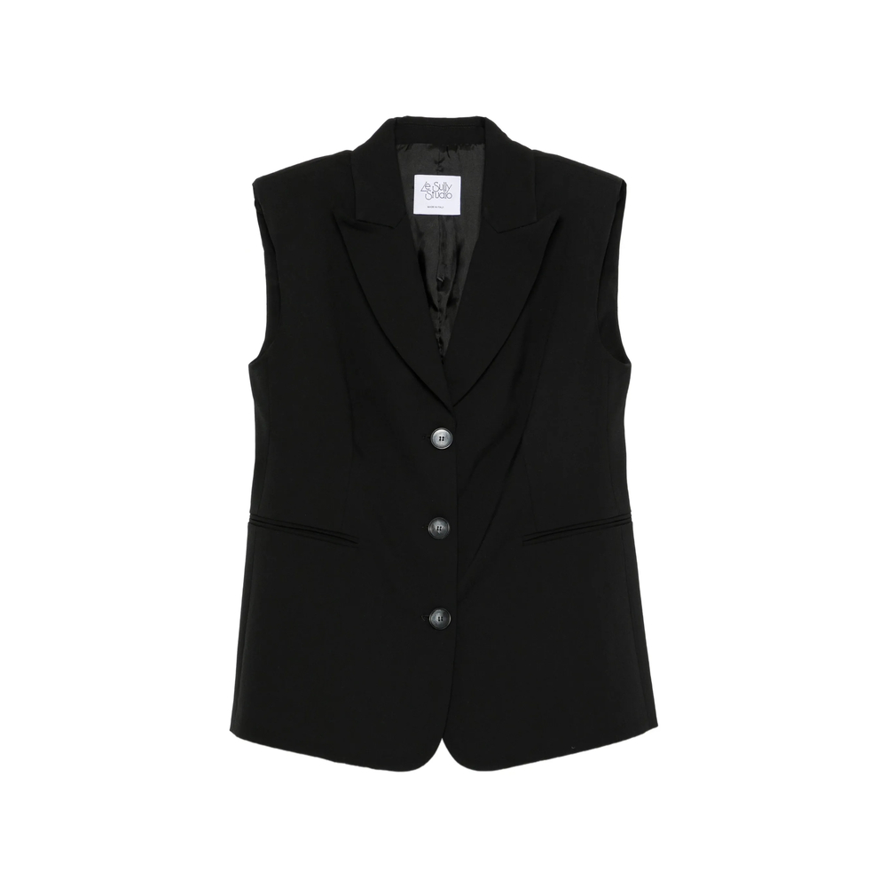 Le Sully Studio Sleeveless Single-breasted Gilet