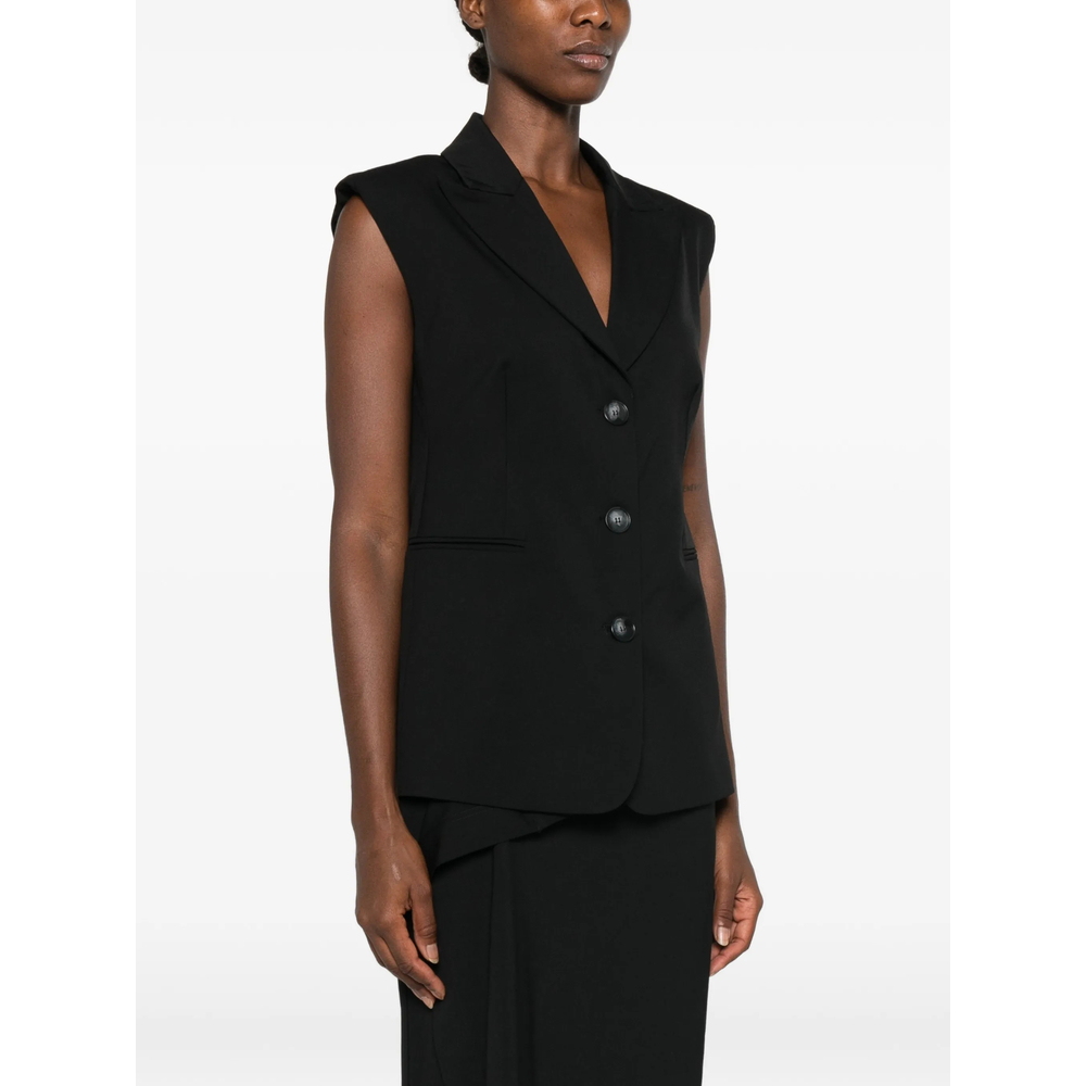 Sleeveless Single-Breasted Gilet