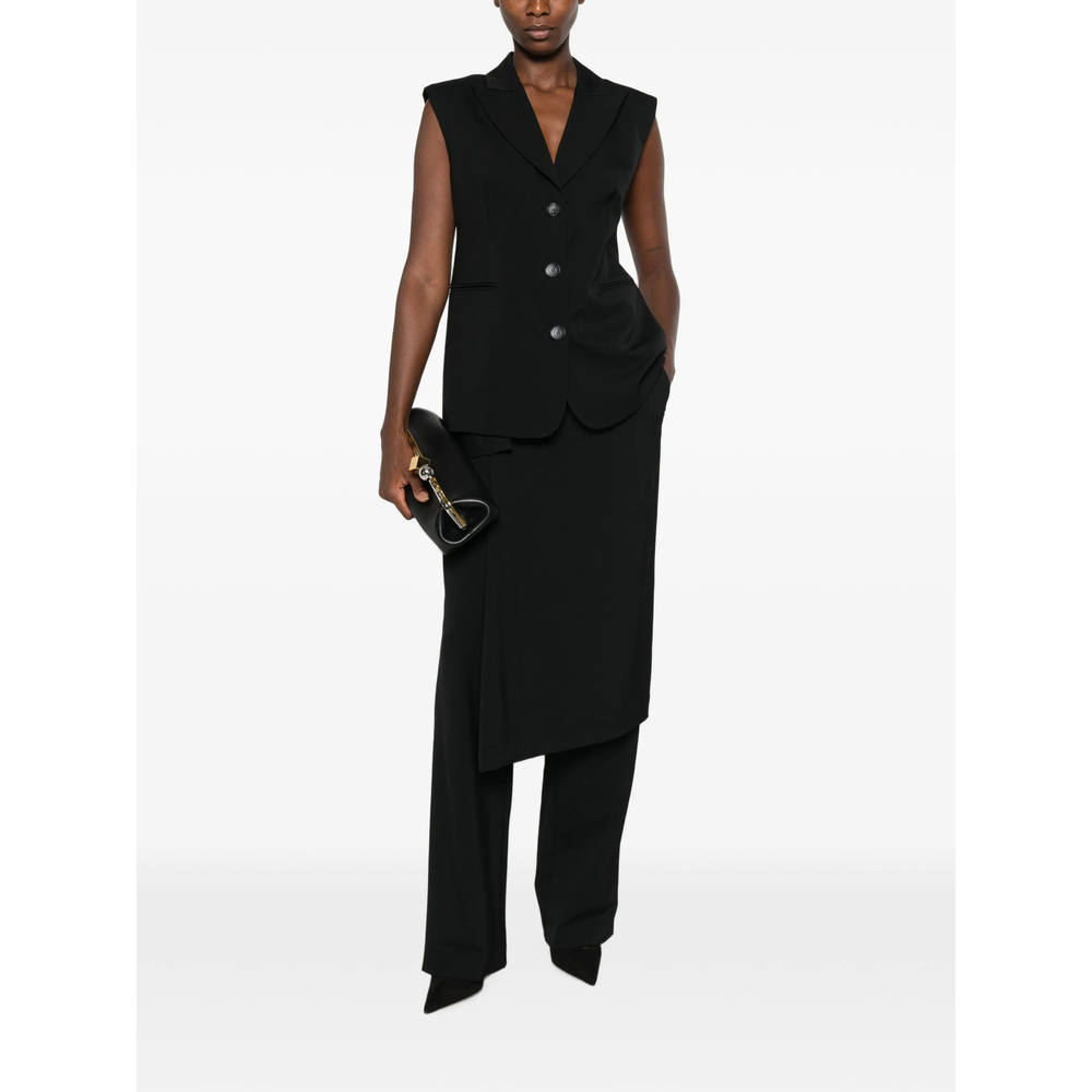 Sleeveless Single-Breasted Gilet