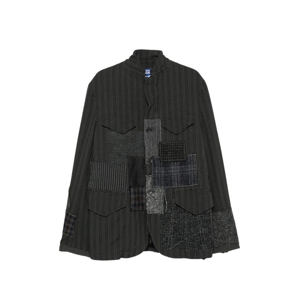 Junya Watanabe Patchwork Pinstripe Jacket