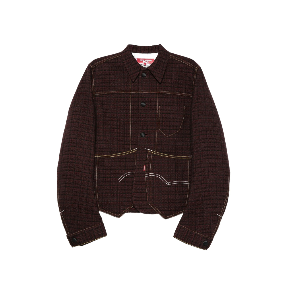 X Levi'S Check Contrast-Stitch Shirt Jacket