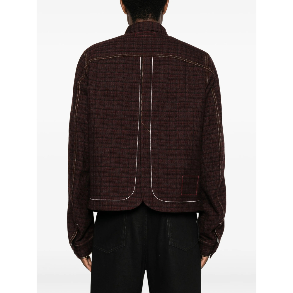 X Levi'S Check Contrast-Stitch Shirt Jacket