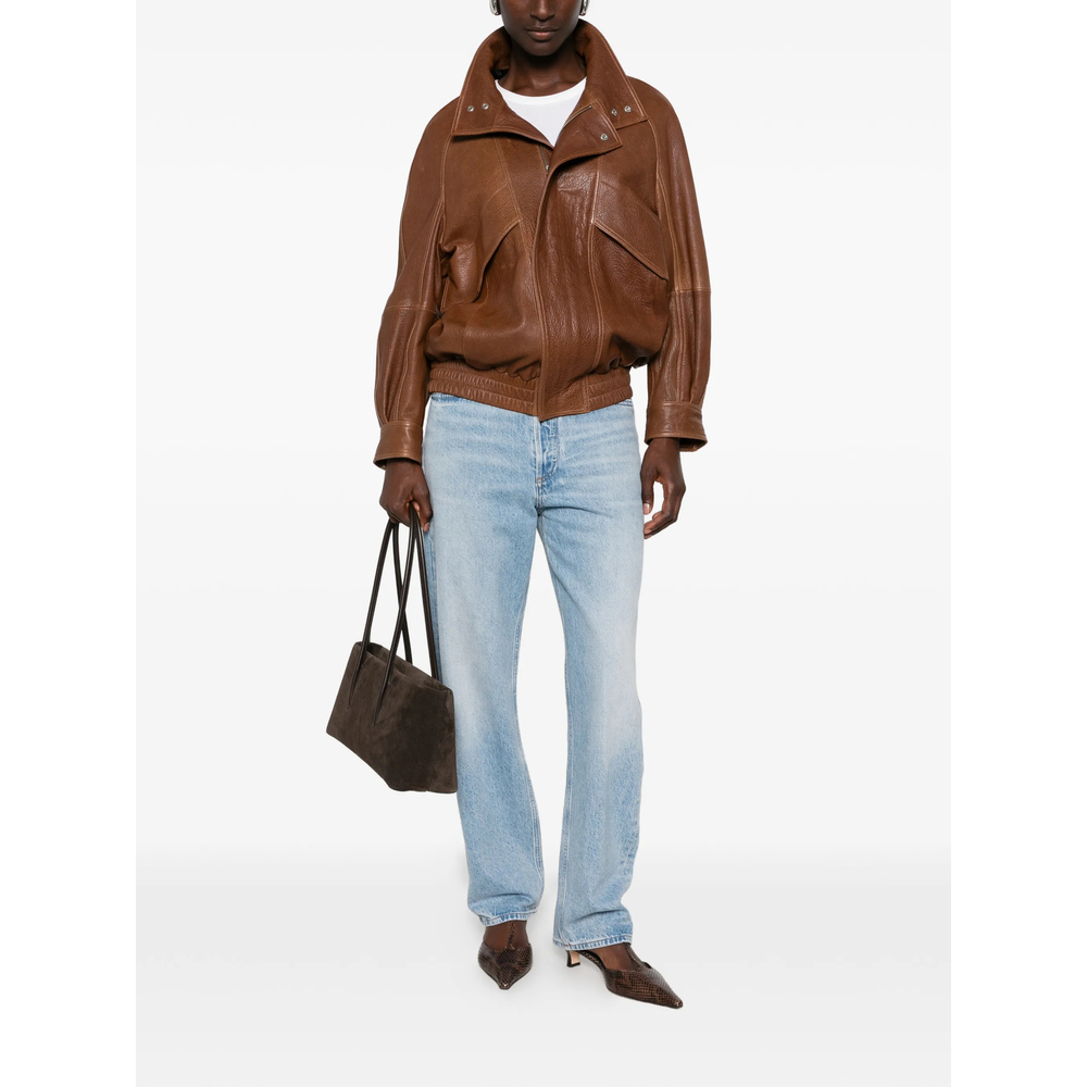 Whiskered Faded Jeans
