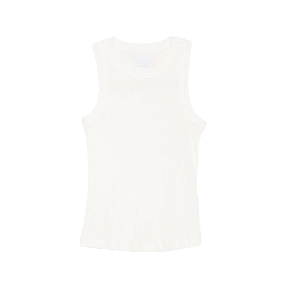 Isabel Ribbed-Knit Tank Top