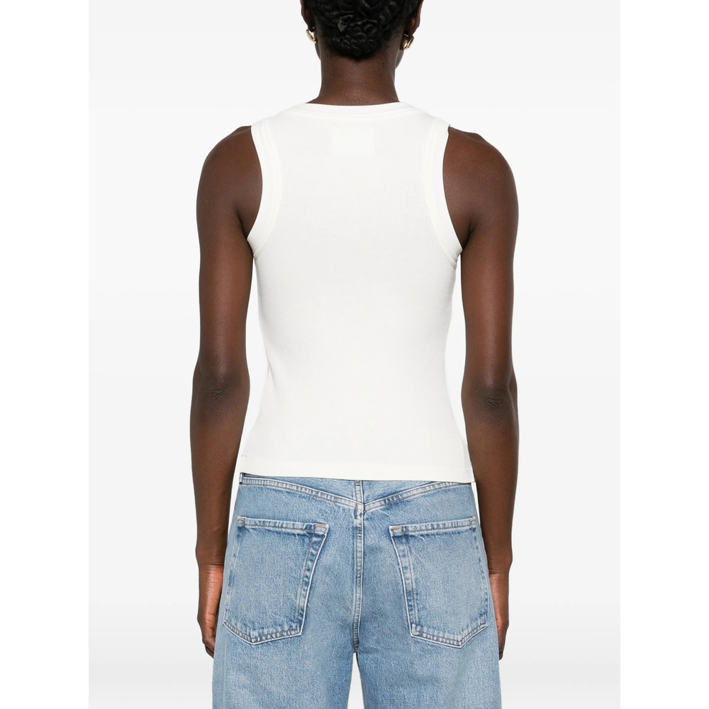 Isabel Ribbed-Knit Tank Top
