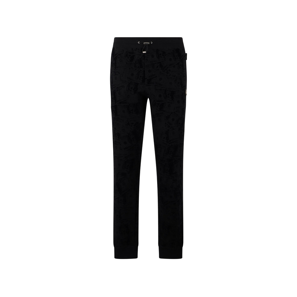 All-Over Dollar Skull Trousers