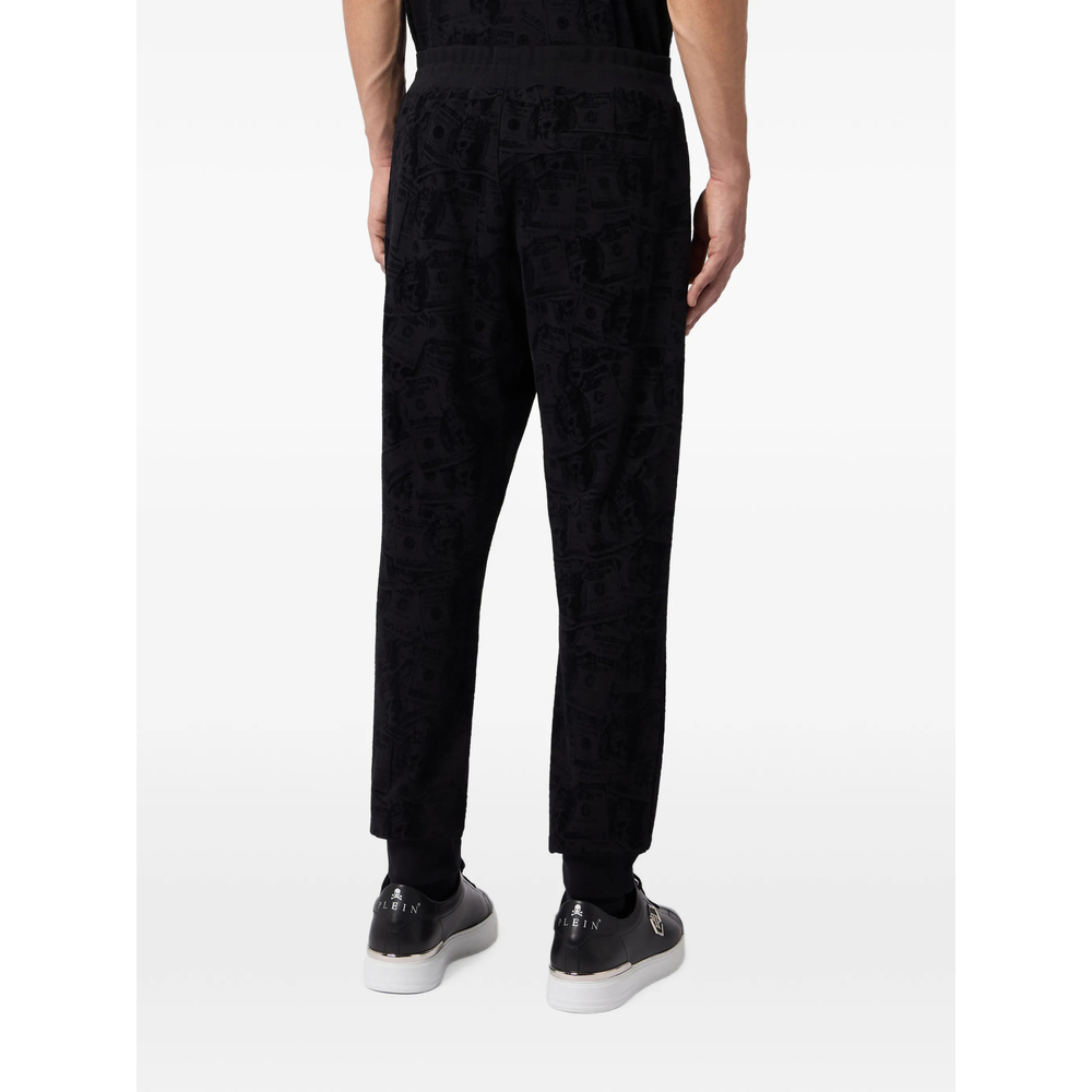 All-Over Dollar Skull Trousers