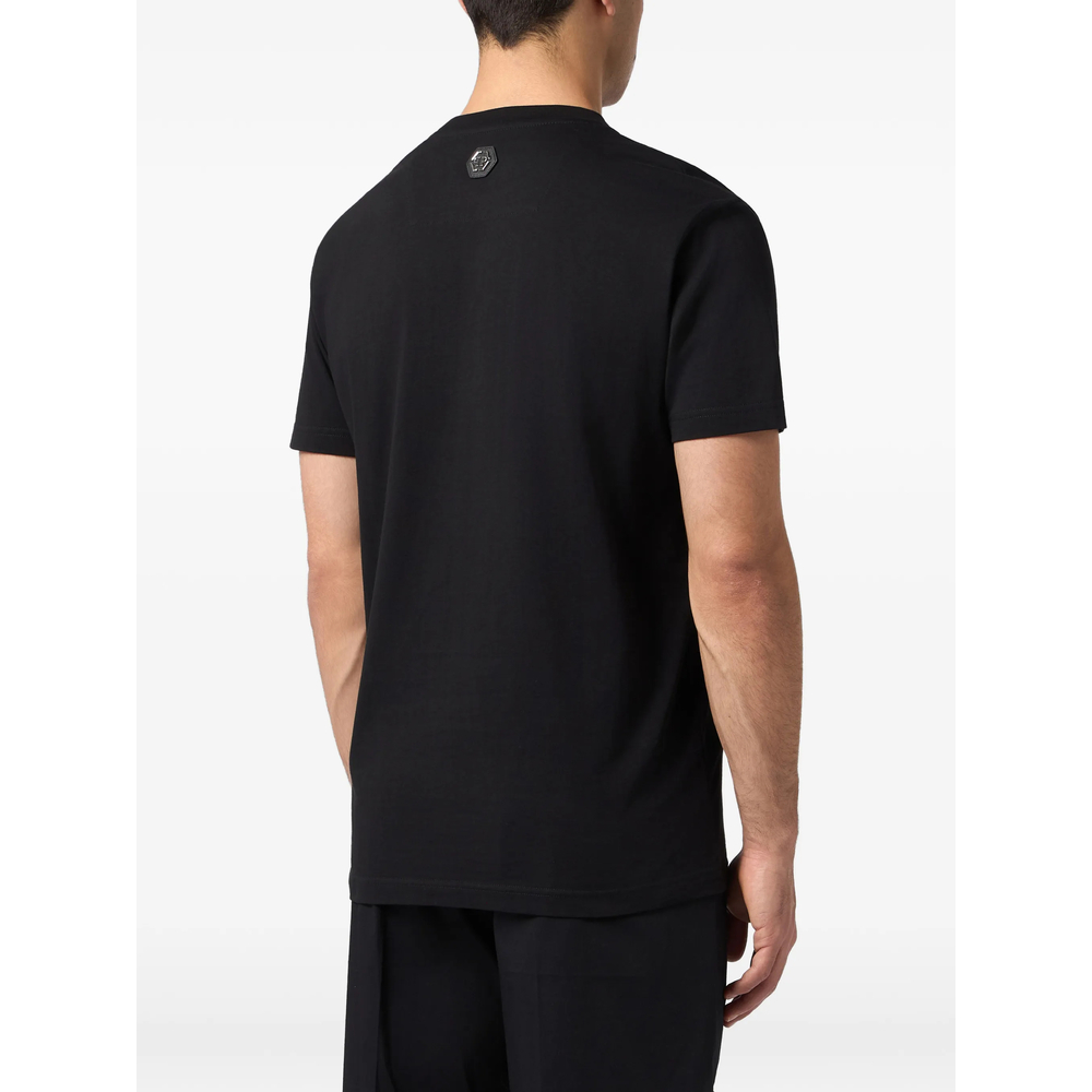 Plein-Signature Round-Neck T-Shirt