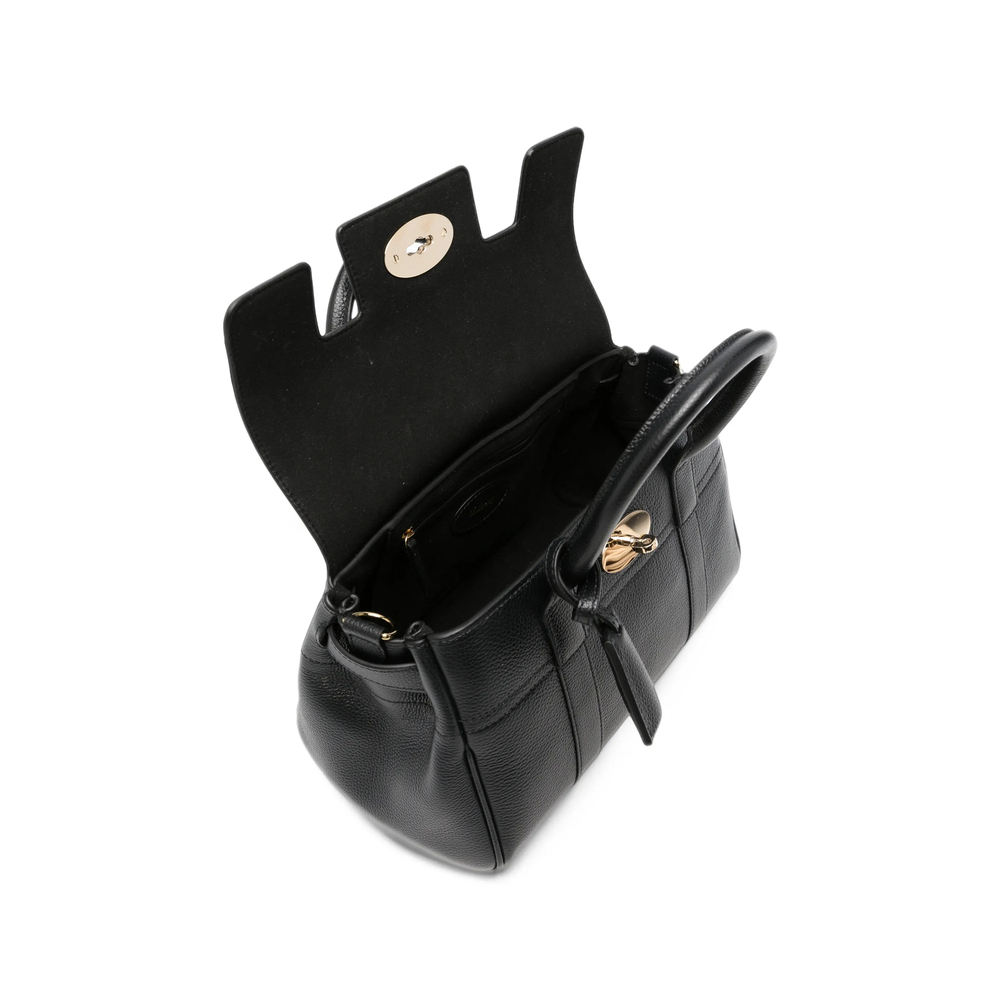 Small Bayswater Grained-Leather Tote Bag