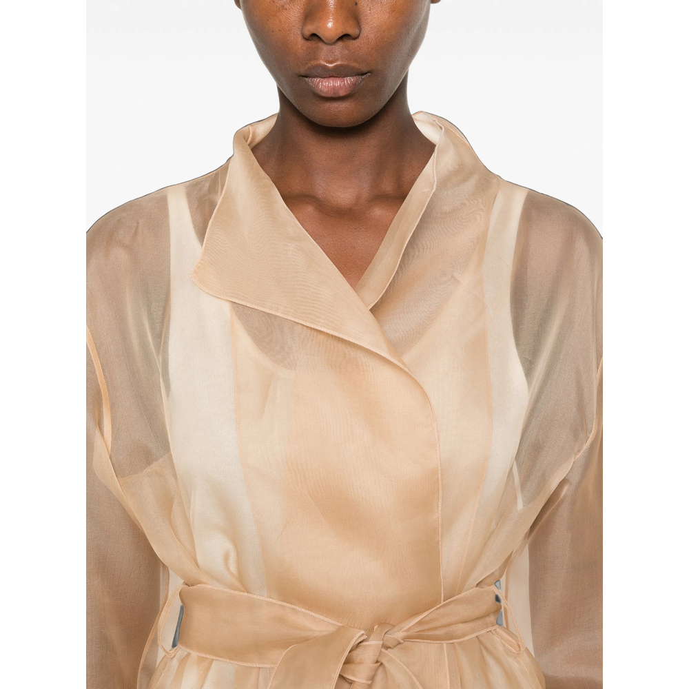 Gustav Sheer Belted Jacket