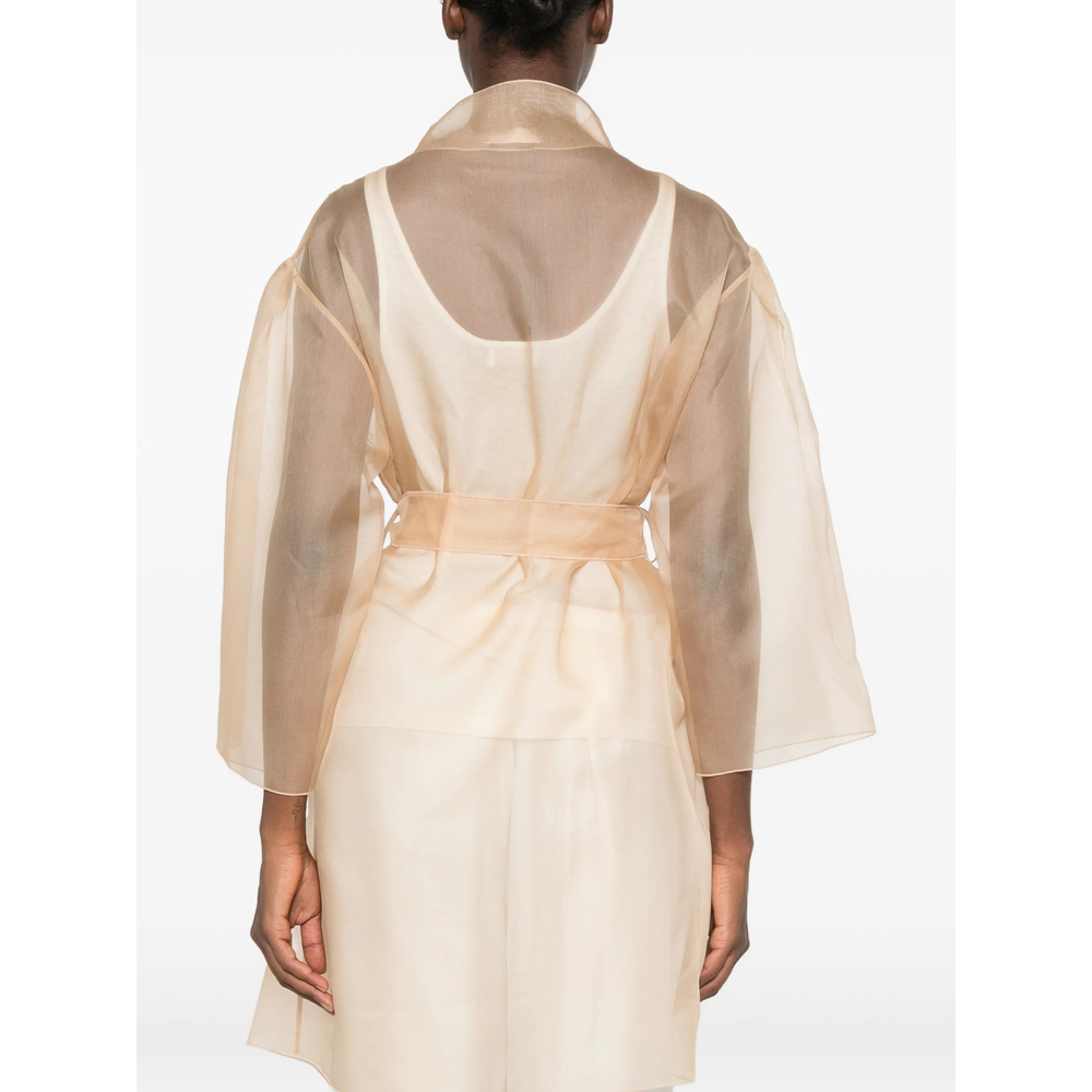 Gustav Sheer Belted Jacket