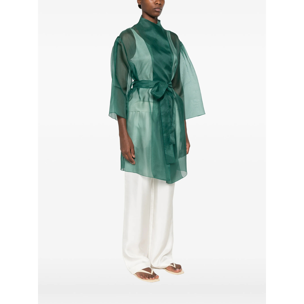 Gustav Sheer Belted Jacket