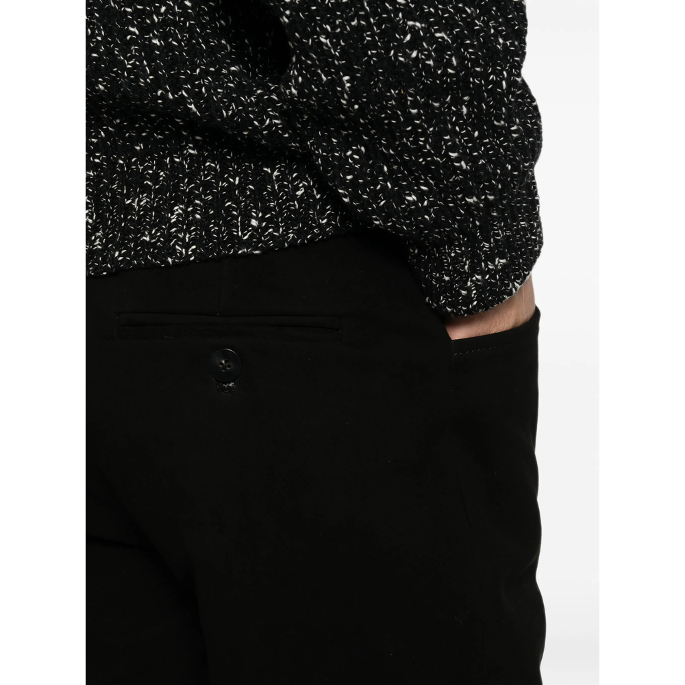 Suede Flared Trousers