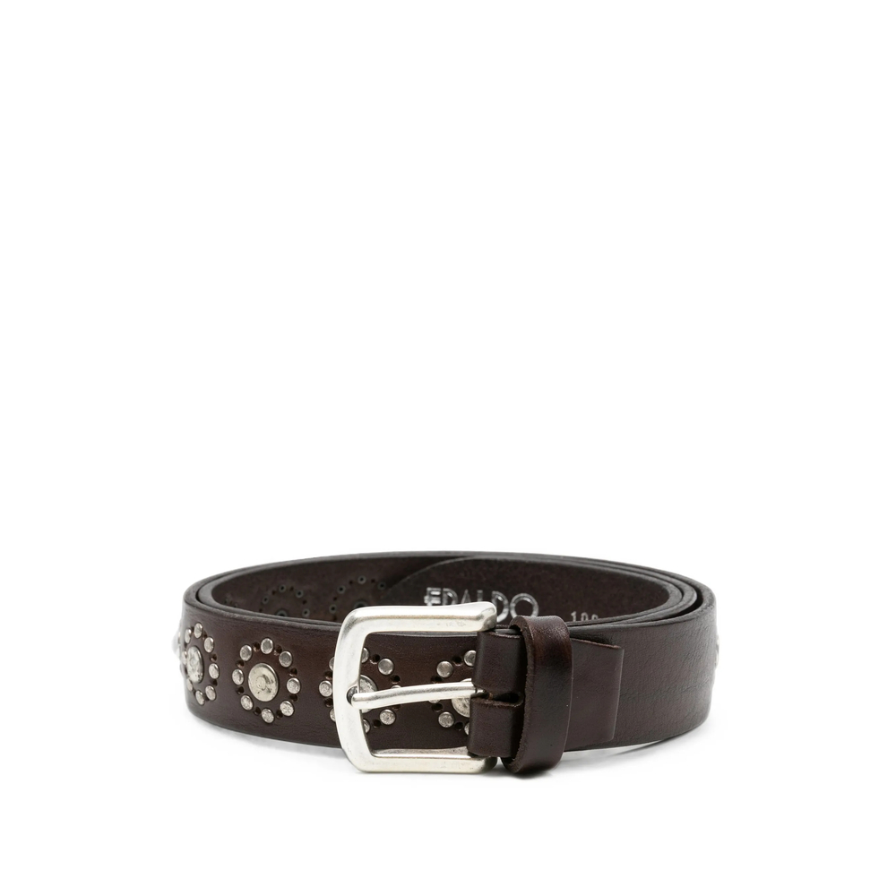 Eraldo Stud-embellished Leather Belt