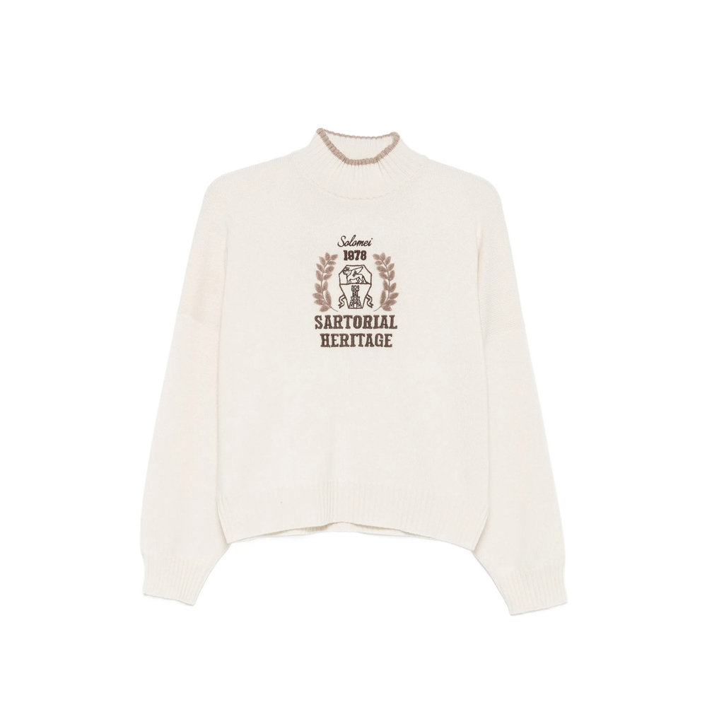 Brunello Cucinelli Sartorial Heritage-embroidered Cashmere Sweater