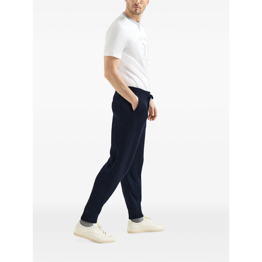 Cashmere English Rib Knit Joggers