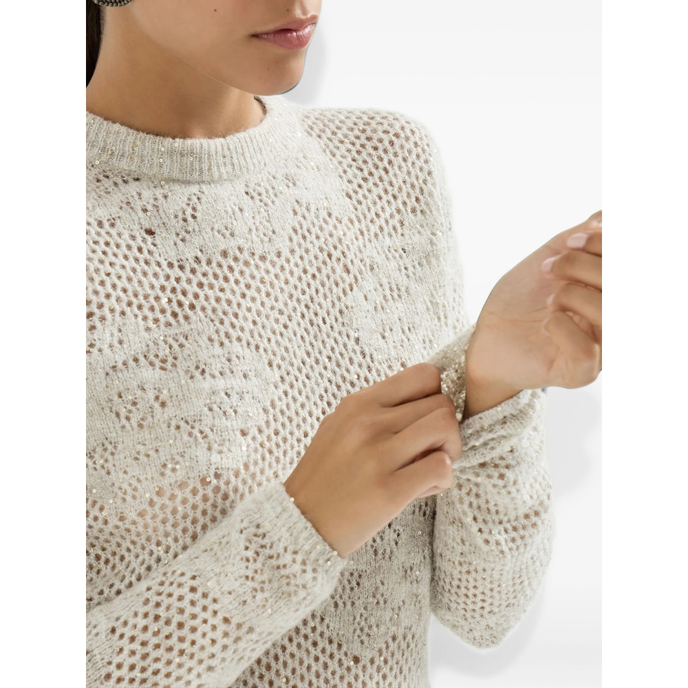 Lace Flowers Sweater