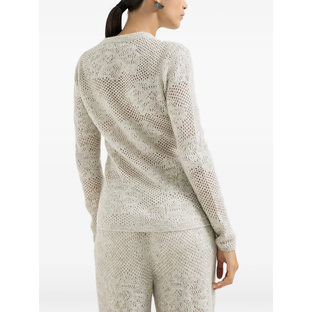 Lace Flowers Sweater