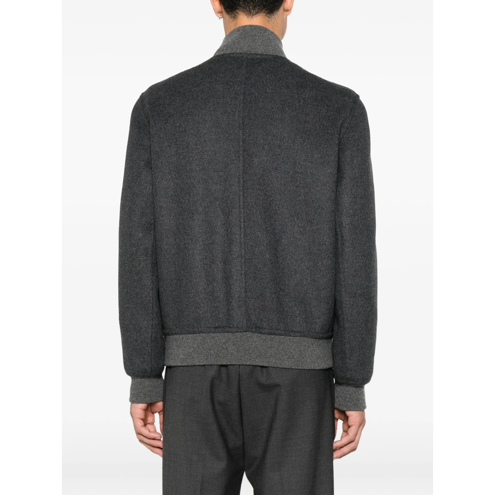 Panelled High-Neck Jacket