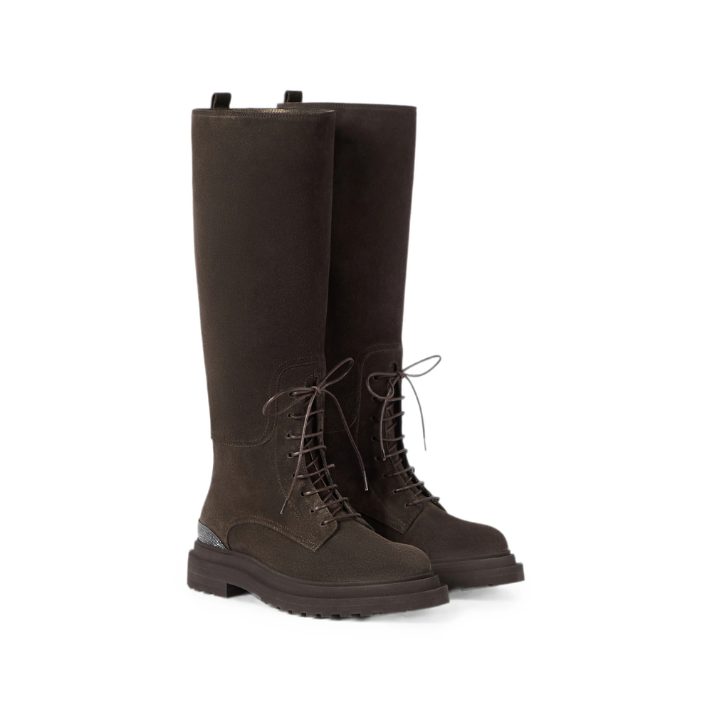 Suede Boots