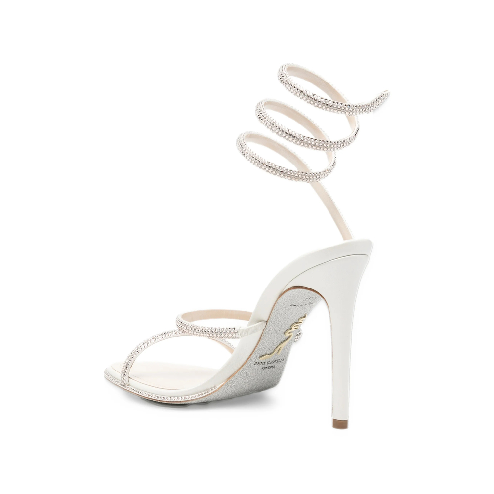 Cleo Crystal-Embellished Sandals