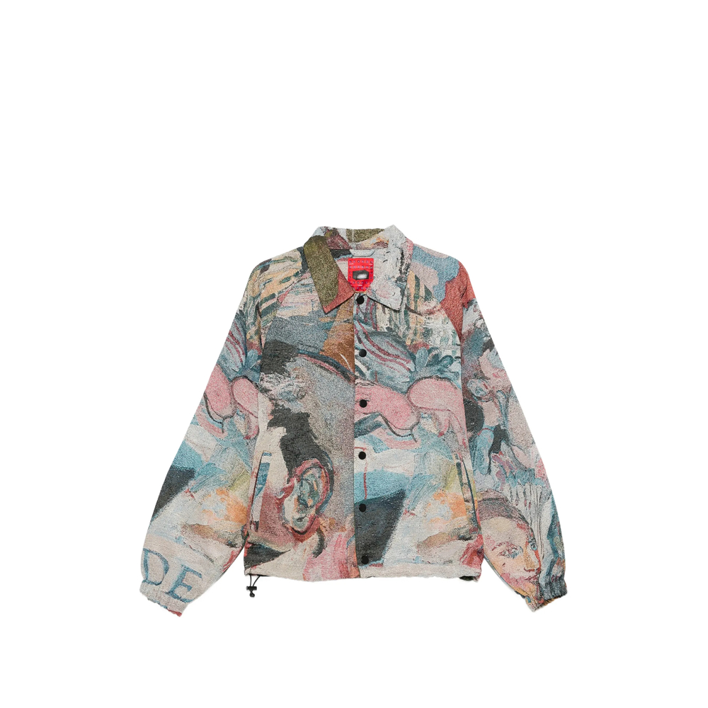 Tapestry-Effect Jacket