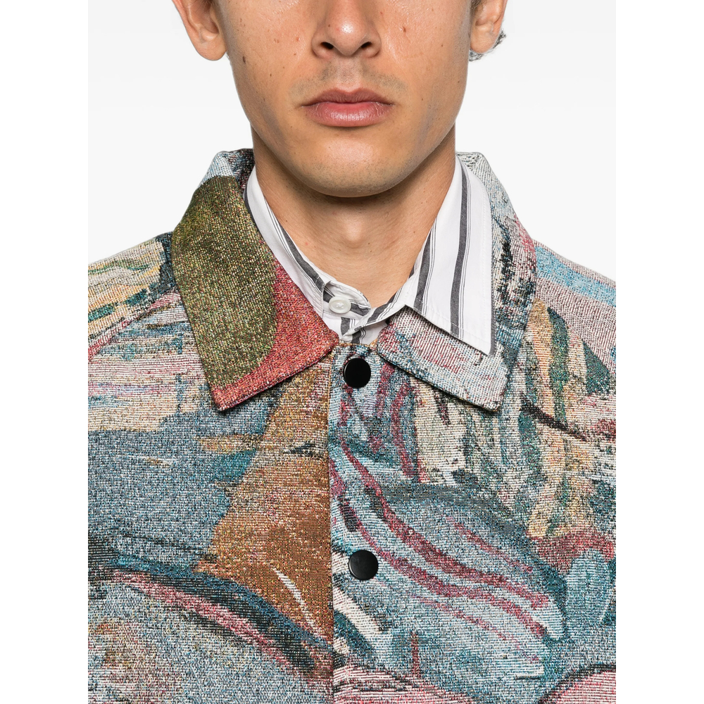 Tapestry-Effect Jacket