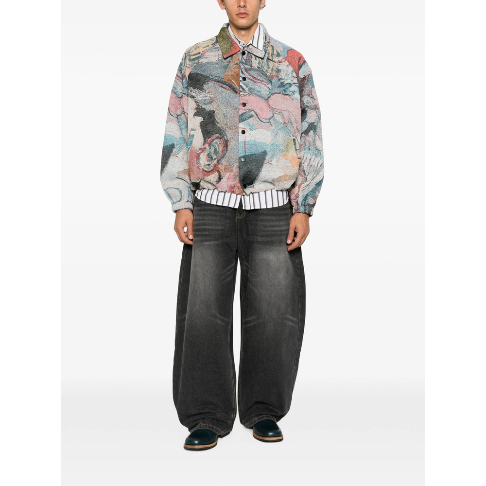 Tapestry-Effect Jacket