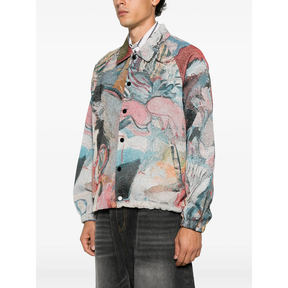 Tapestry-Effect Jacket