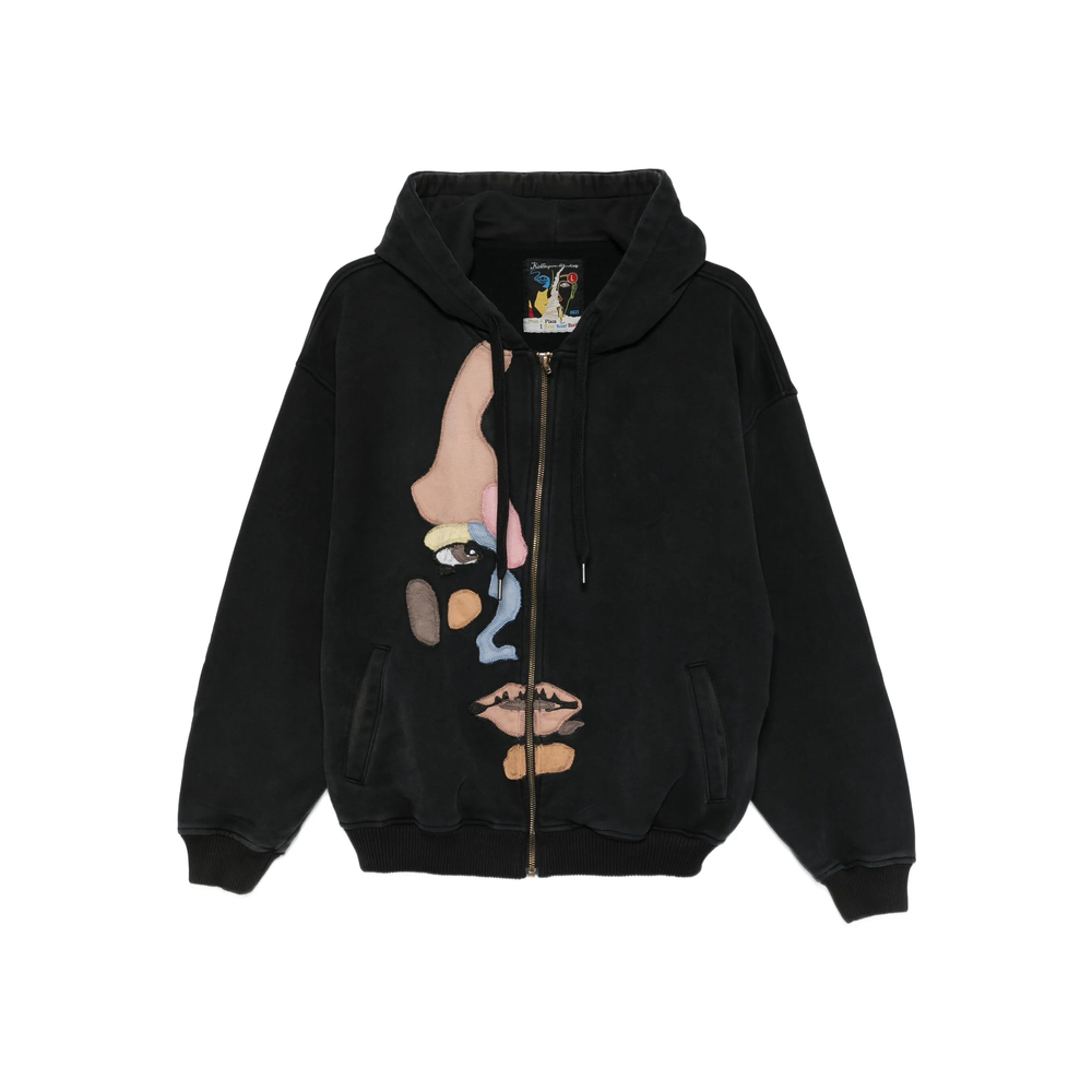 Kidsuper Studios Appliqué-detail Zip-up Hoodie