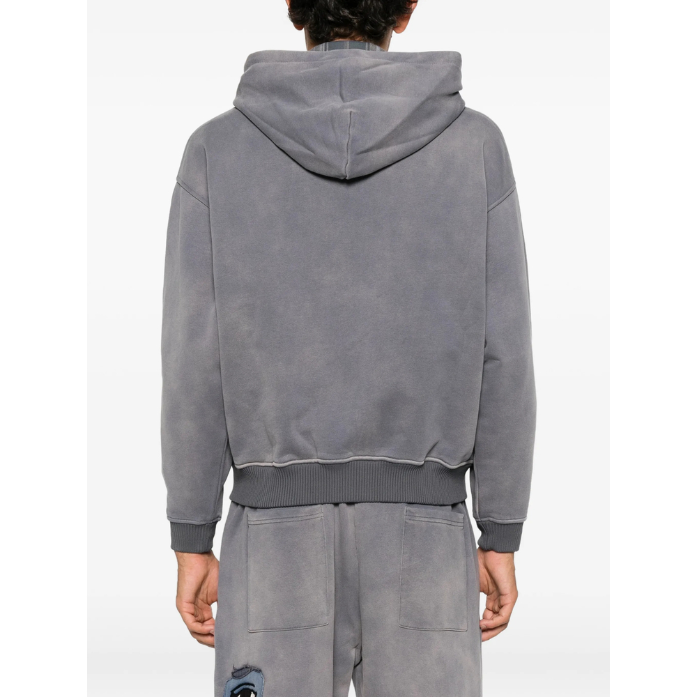 Face-Patchwork Hoodie