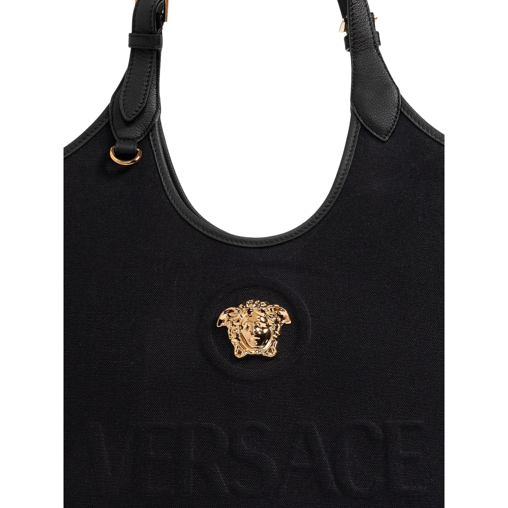 Medusa-Appliqué Tote Bag