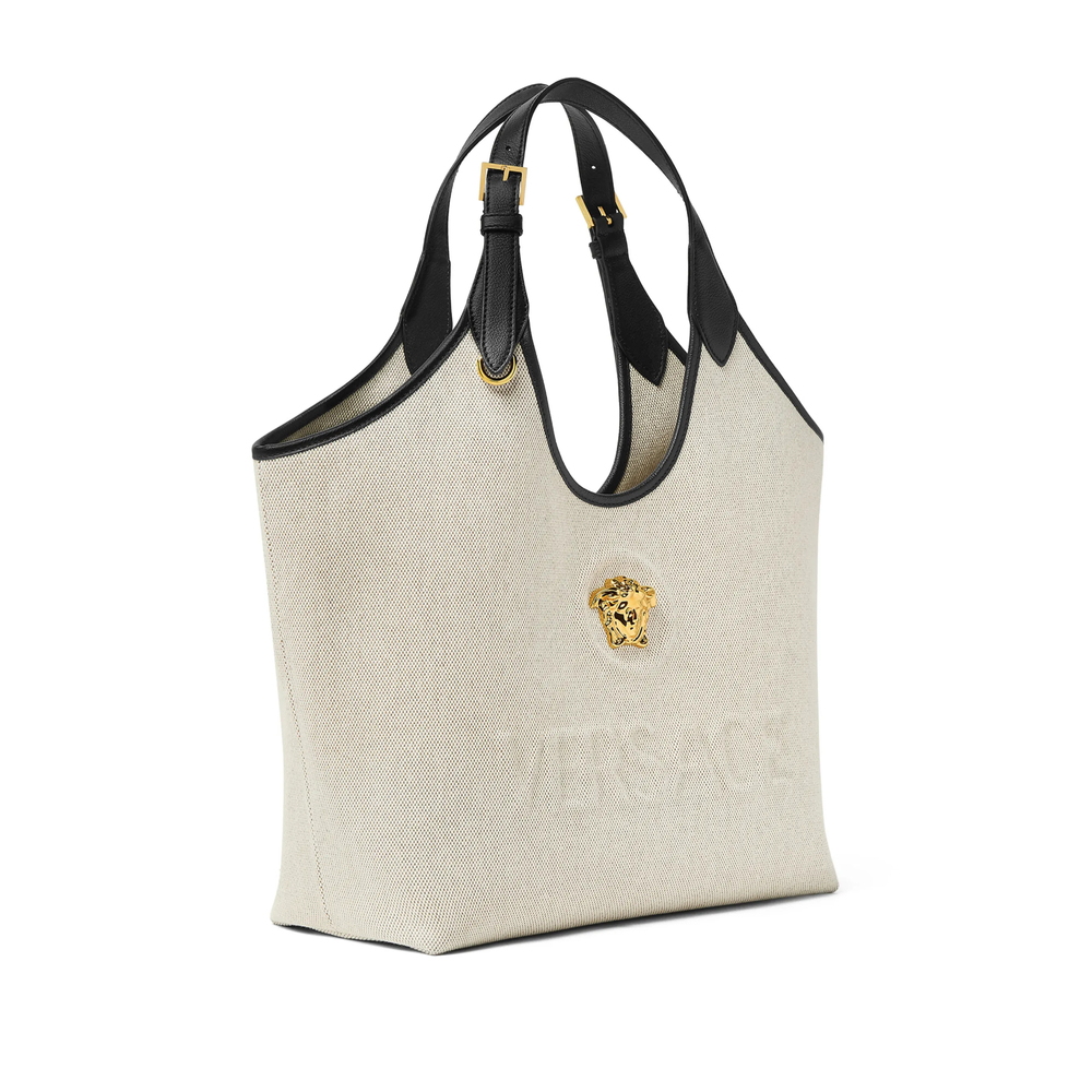 Medusa-Emblem Tote Bag