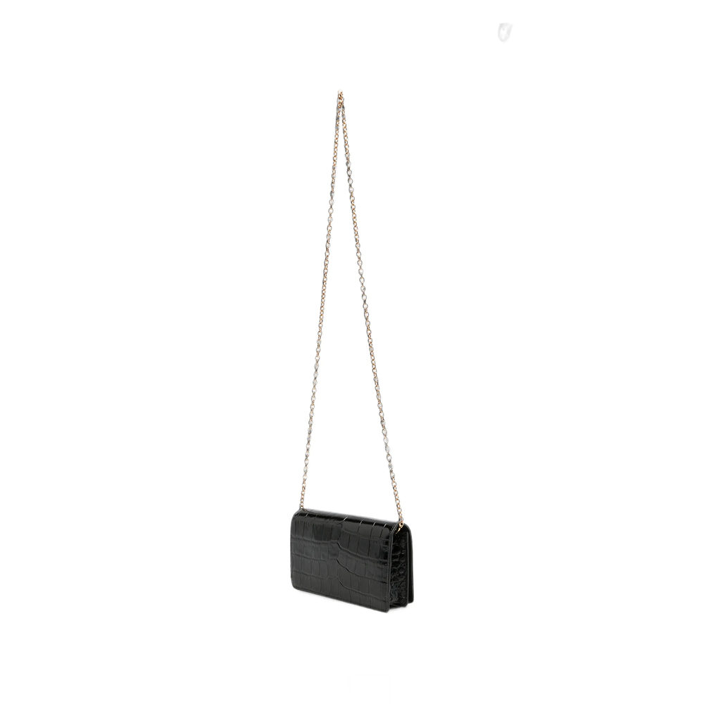 Mini Medusa '95 Croc-Effect Shoulder Bag