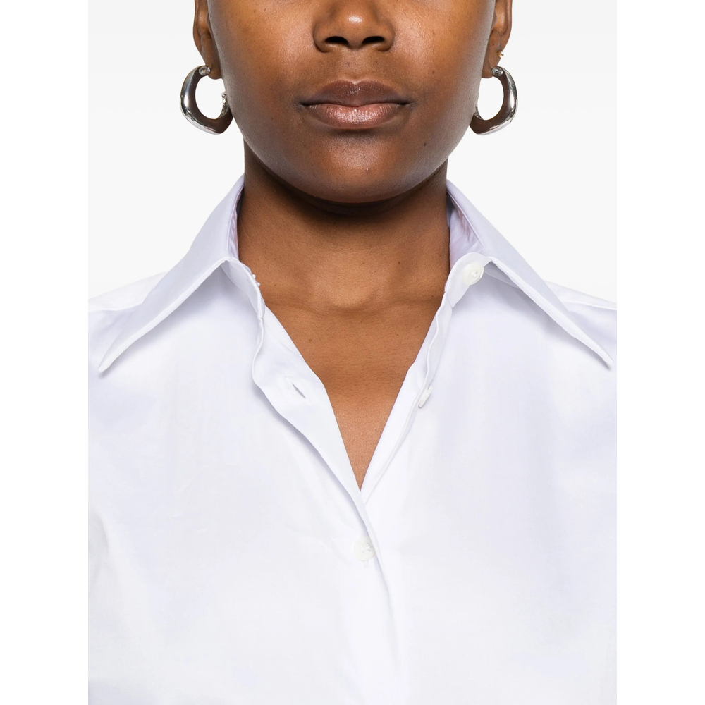Gea Button-Down Long-Sleeve Shirt
