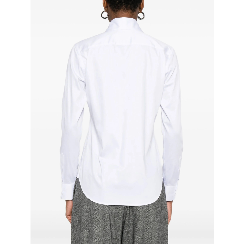 Gea Button-Down Long-Sleeve Shirt