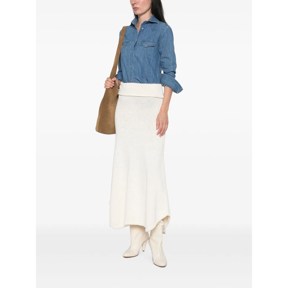 Western-Style Denim Shirt