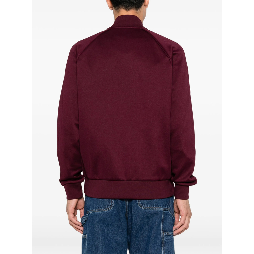 Logo-Embroidered Zip-Up Sweater