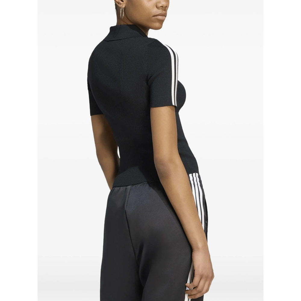 Cali Ribbed-Knit T-Shirt