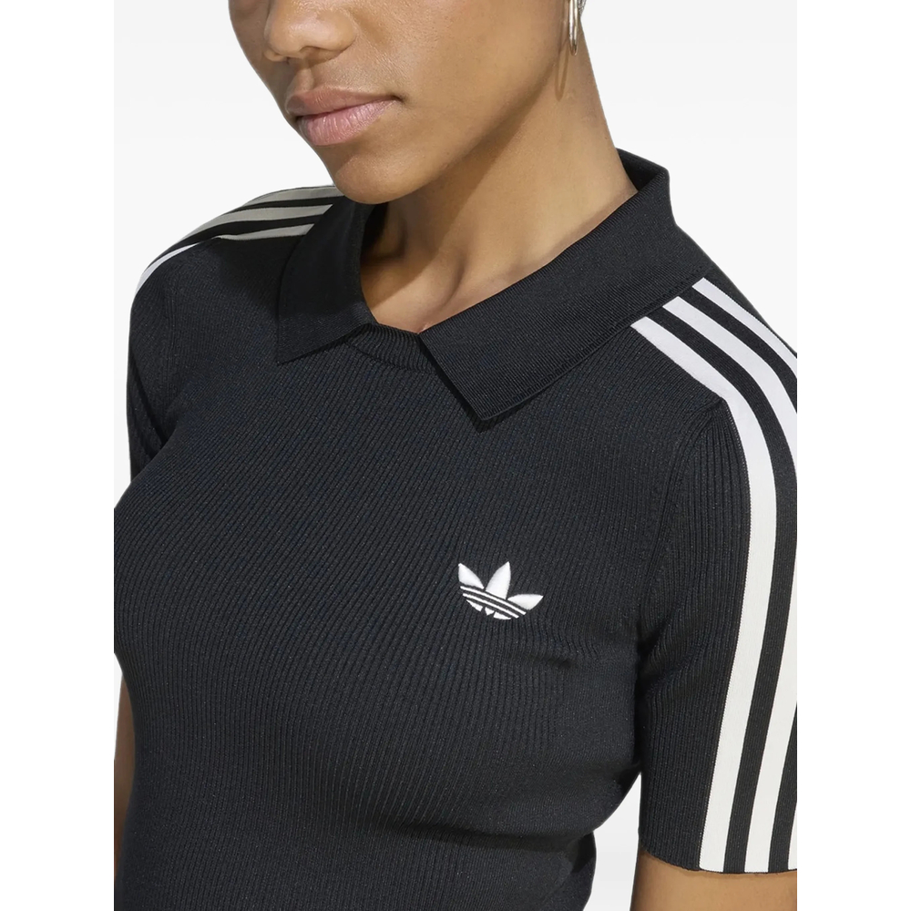 Cali Ribbed-Knit T-Shirt