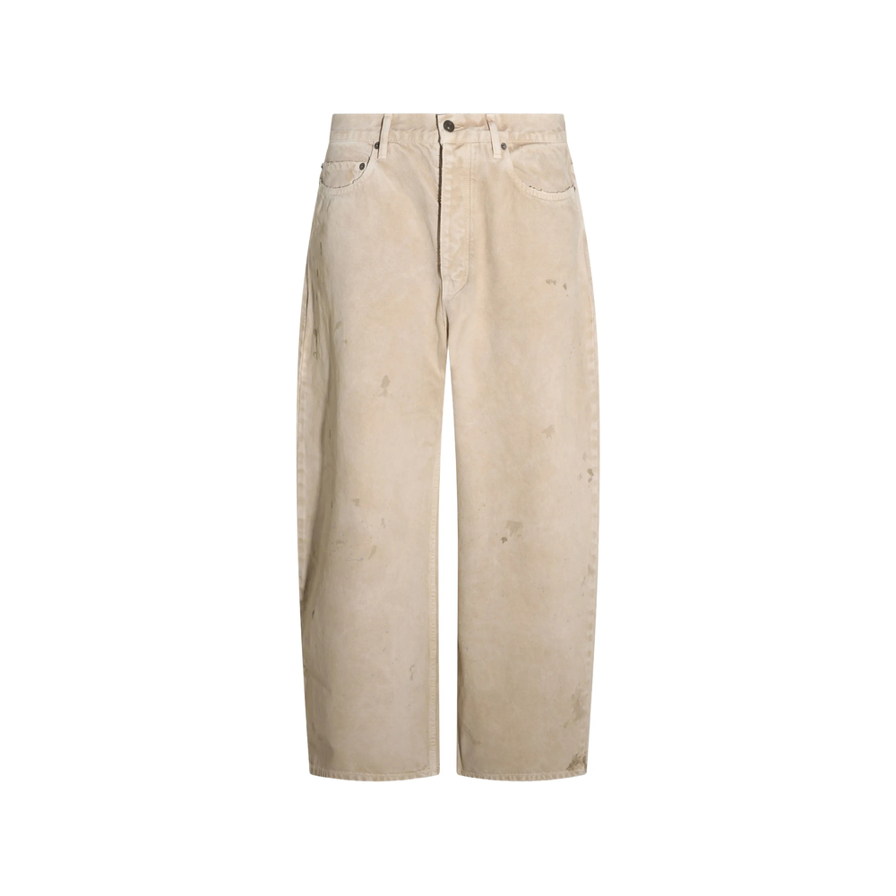 Balenciaga Distressed Faded Jeans