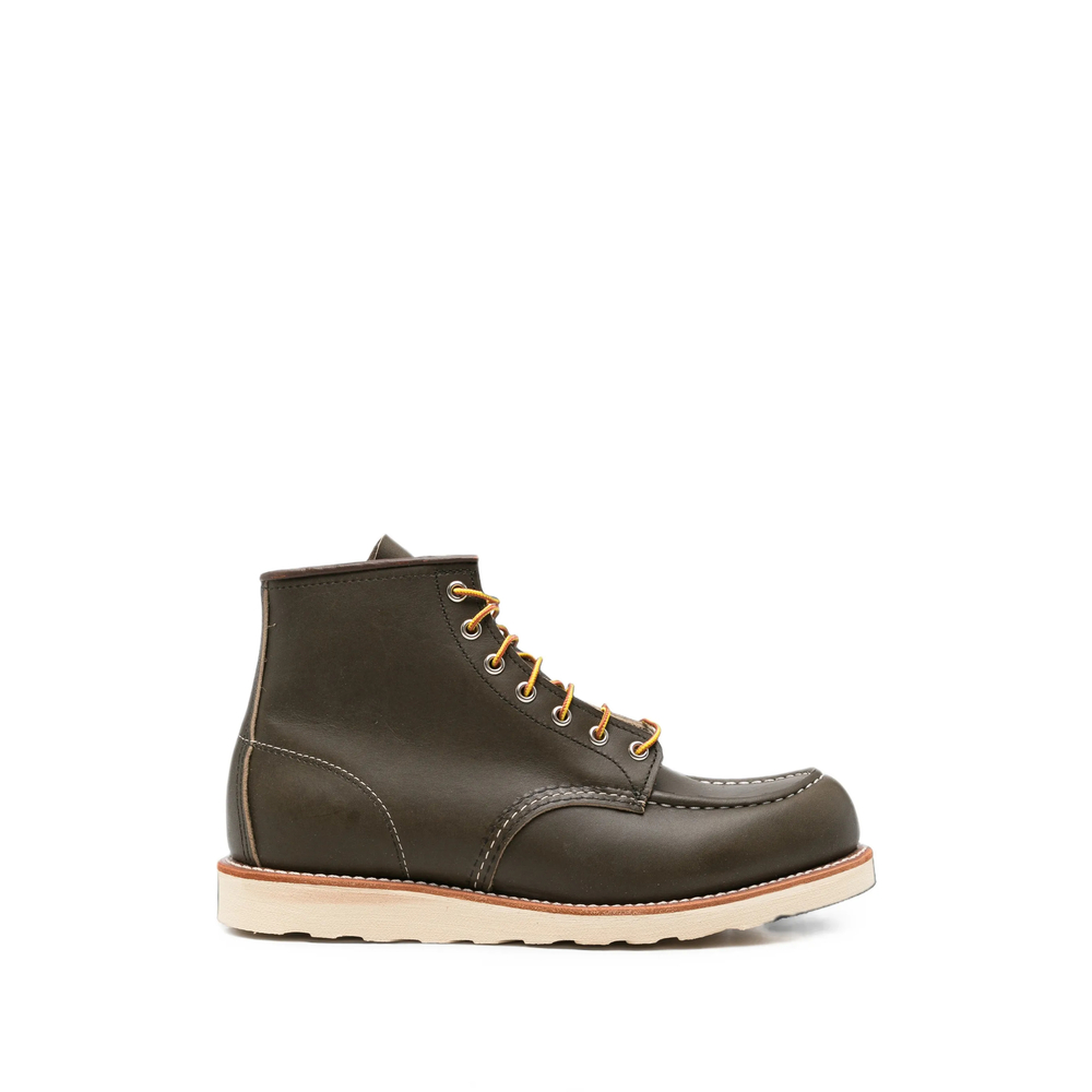 Red Wing Moc Toe Leather Boots