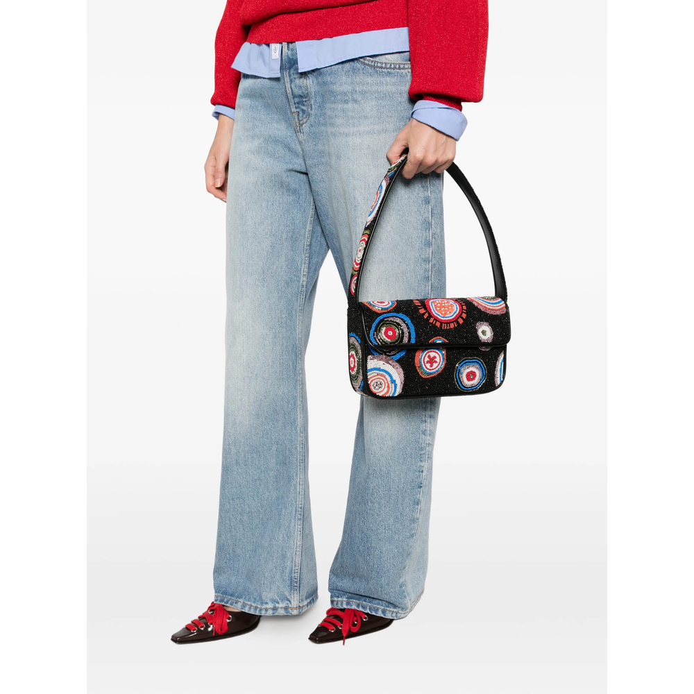 Tommy Bead-Embellished Shoulder Bag