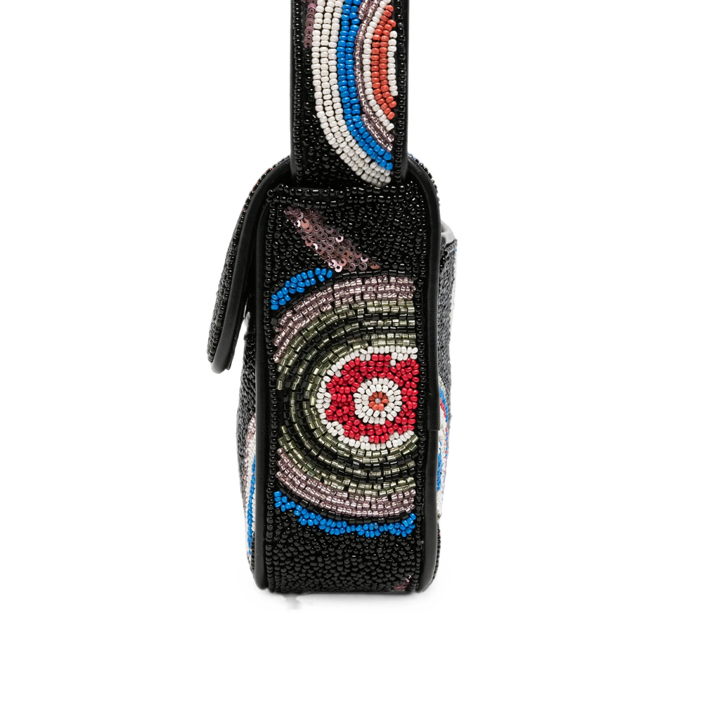 Tommy Bead-Embellished Shoulder Bag
