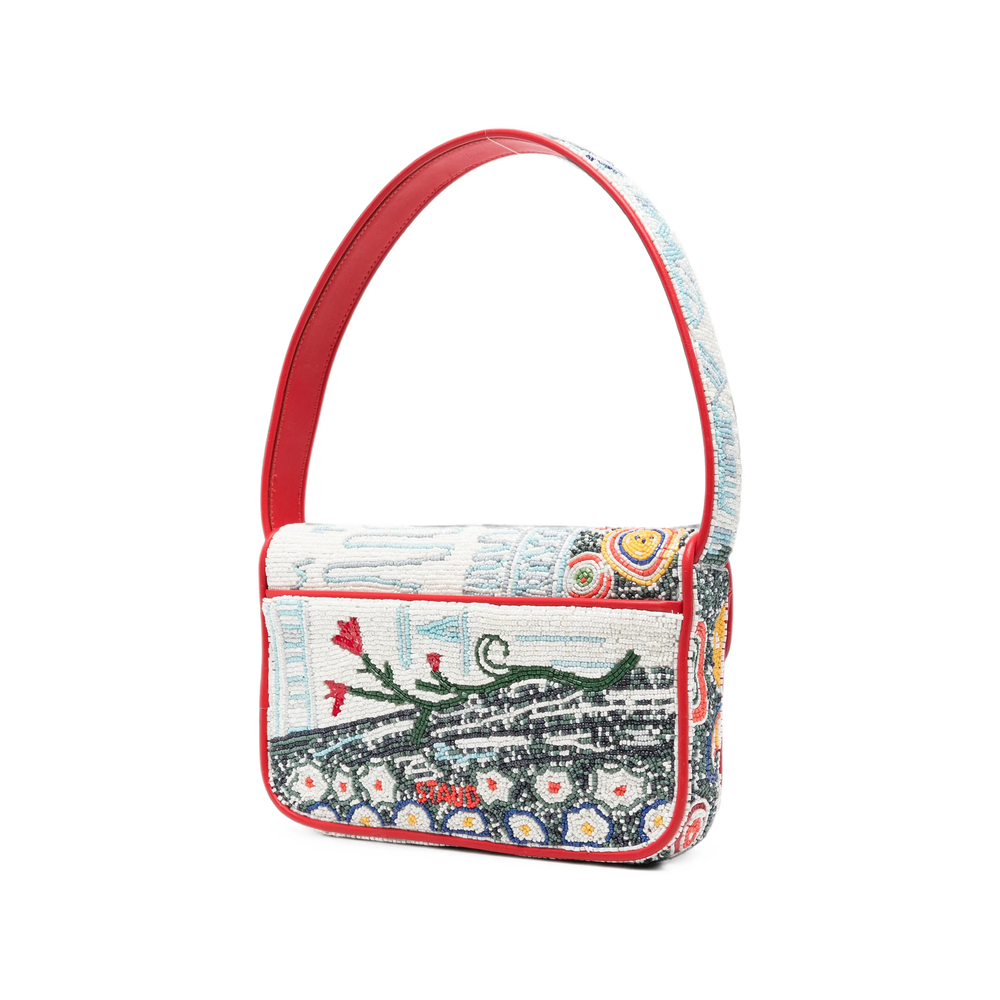Tommy Bead-Embellished Shoulder Bag