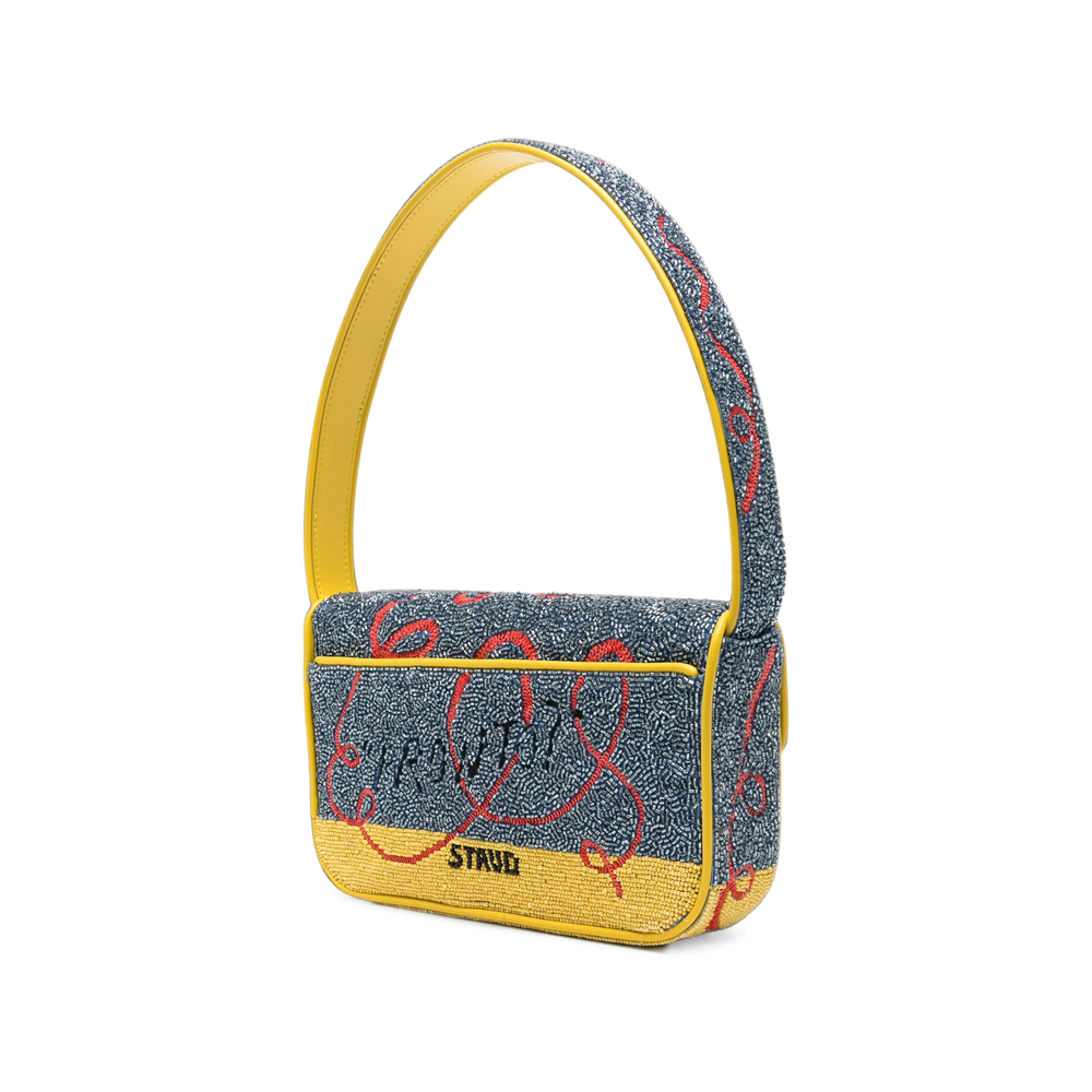 Tommy Hotline Bead-Embellished Shoulder Bag