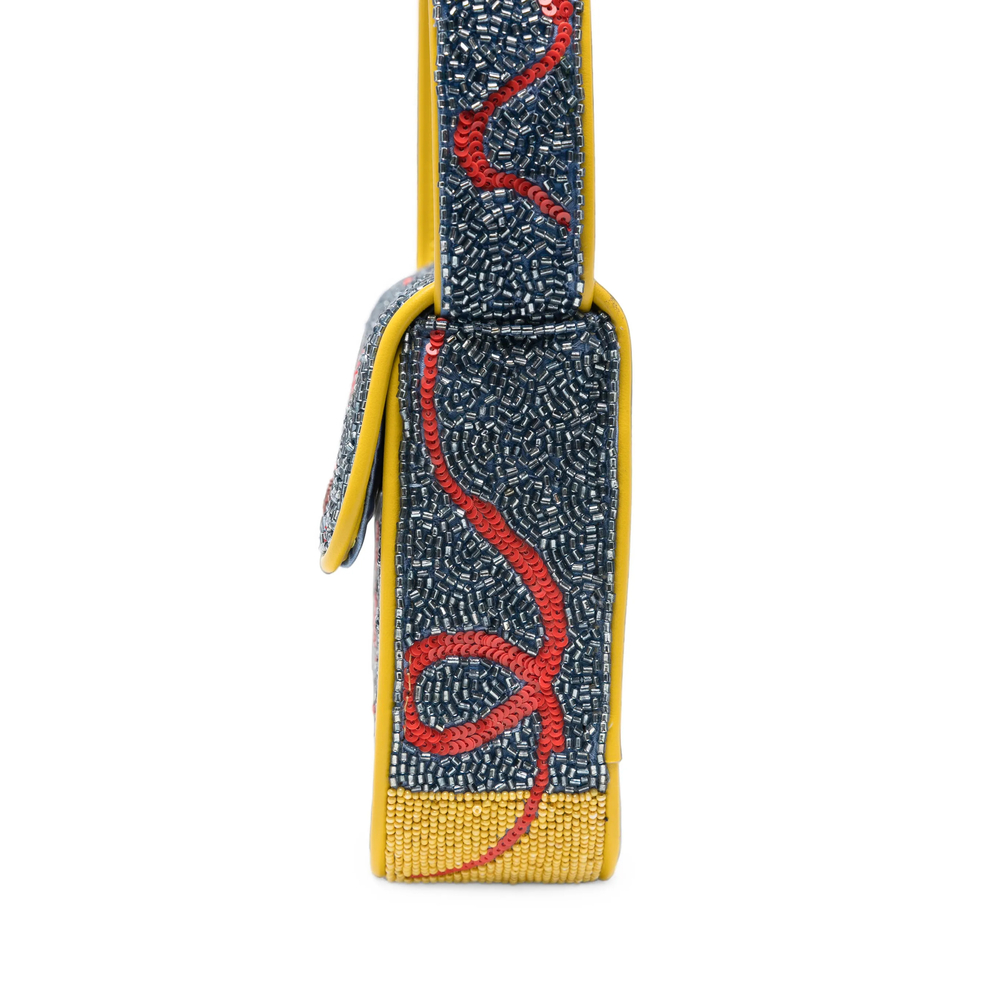 Tommy Hotline Bead-Embellished Shoulder Bag